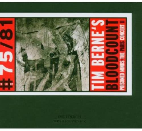 CD cover for Berne’s Bloodcount’s “Poisoned Minds - Paris Concert II.”