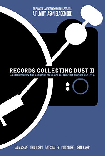 DVD cover for “Records Collecting Dust II” featuring a record player graphic.