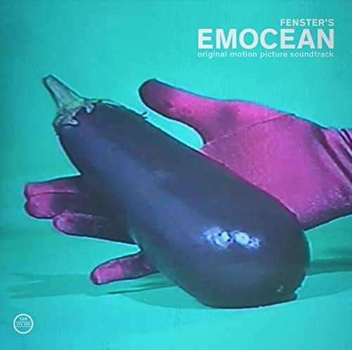 CD cover for Fenster’s “Emocean” featuring an eggplant and a hand.