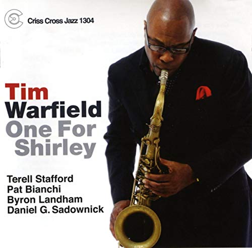 CD cover featuring jazz saxophonist Tim Warfield in a dark suit.