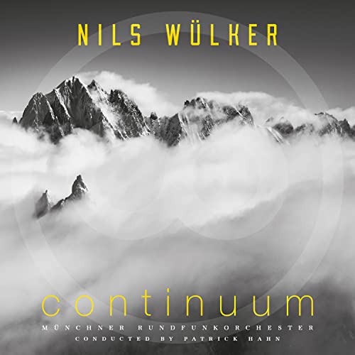 CD cover: mountains above clouds, text “Nils Wülker, Continuum”.