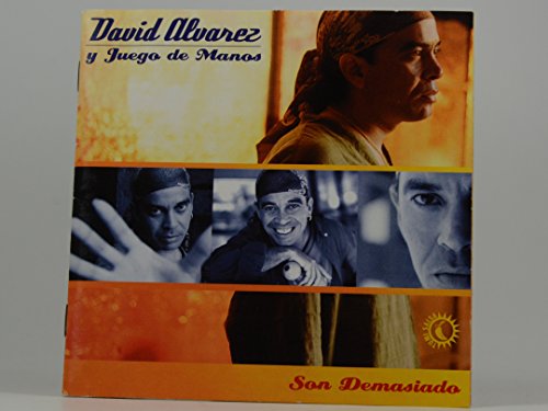 CD cover featuring David Alvarez and portraits in a split design.