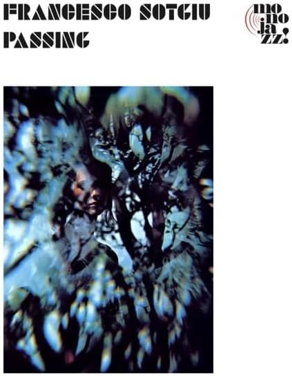 Album cover for Francesco Sotgiu’s “Passing” with abstract, blurred imagery.