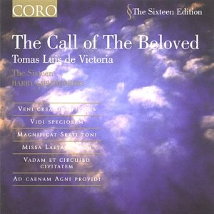 CD cover for “The Call of the Beloved” by Victoria, with cloud imagery.