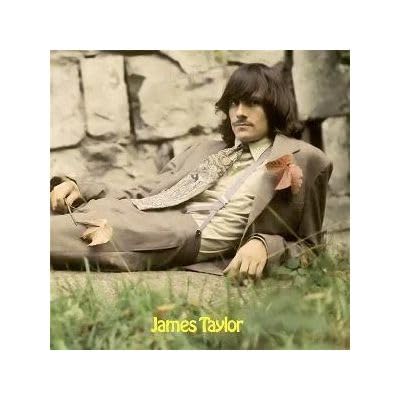 James Taylor album cover featuring a portrait of the singer.