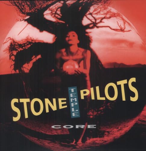 Stone Temple Pilots’ “Core” album cover with a silhouetted figure and moon.