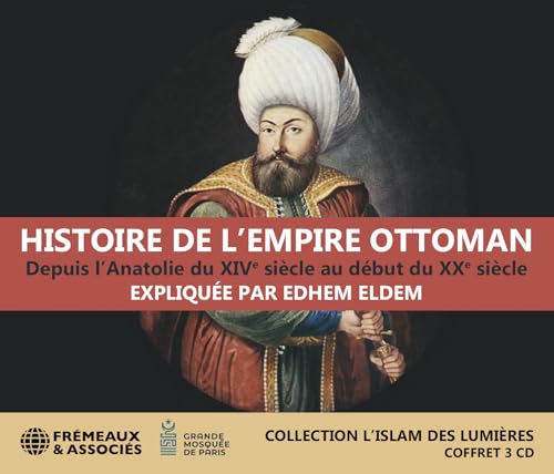 Ottoman Empire history CD cover featuring a portrait of a man in traditional dress.