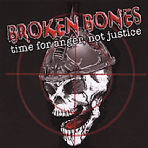 CD cover: skull with military helmet in red crosshairs.