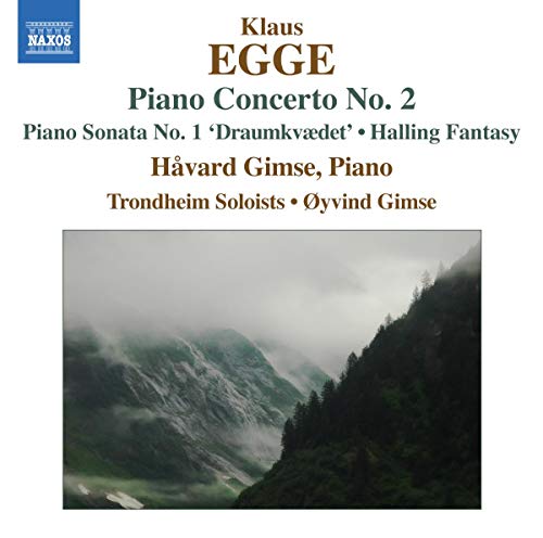 CD cover with misty mountains and text listing composers and performers.