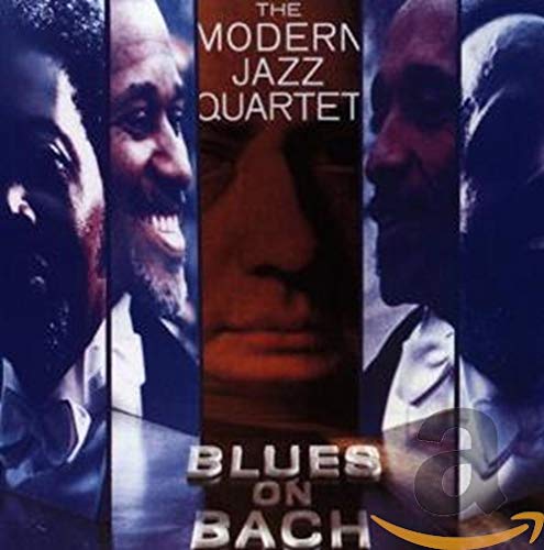CD cover featuring four Black musicians of The Modern Jazz Quartet.