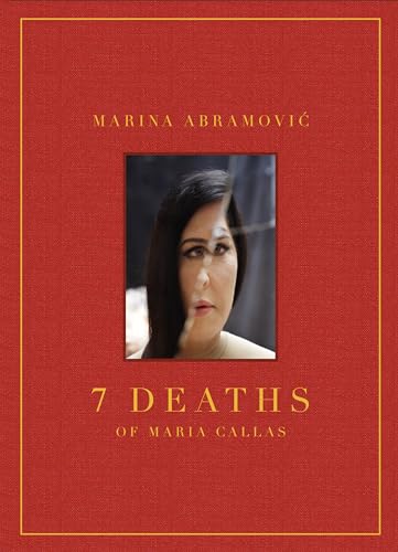 Red book cover featuring a portrait of Maria Callas and title text.