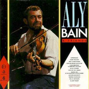 Aly Bain playing the violin on the CD cover, with text listing artists.