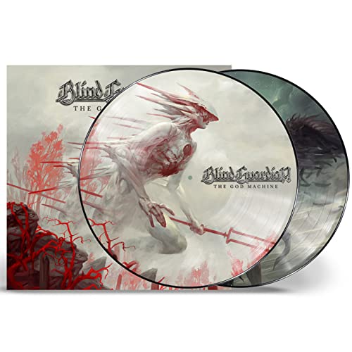 Blind Guardian "The God Machine" vinyl record with fantastical artwork.