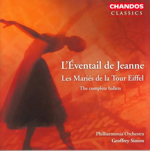 CD cover: Silhouette of a dancer against an orange, blurred background.