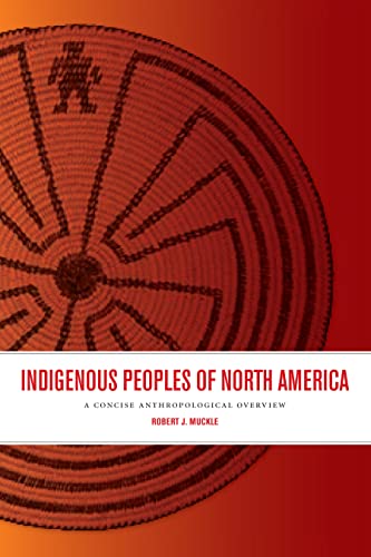 Book cover with a spiral design and the title “Indigenous Peoples of North America.”