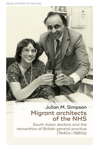 Book cover featuring a South Asian doctor couple in a medical office.