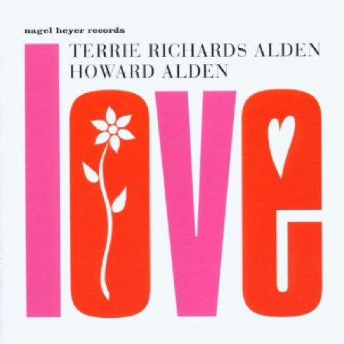 CD cover for “Love” by Terrie Richards Alden, with floral graphic.