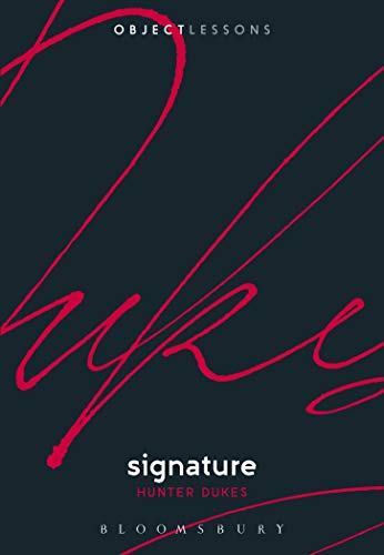 Signature (Object Lessons)