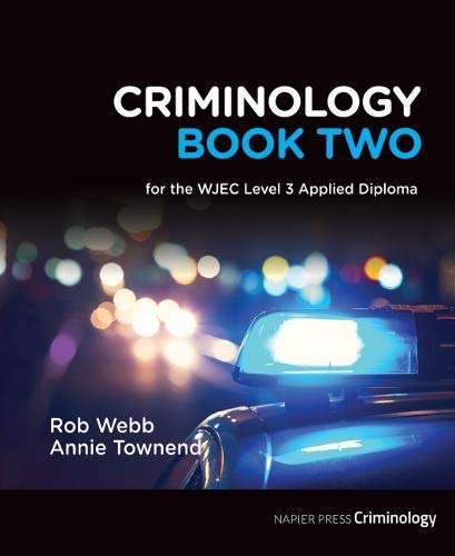 Criminology Book Two: for the WJEC Level 3 Applied Diploma