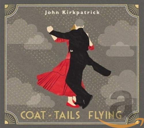 CD cover: Couple dancing in formal wear against a cloudy background.