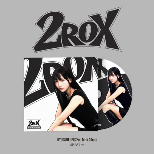 Ryu Sujeong’s “2ROX” album cover featuring a portrait of the artist.
