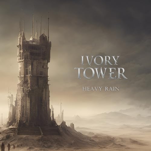CD cover: A tall, gothic tower in a desolate, stormy landscape.