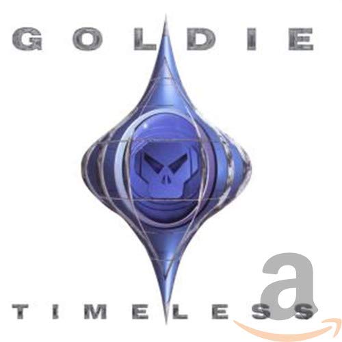 CD cover with a blue, diamond-shaped design featuring a skull.
