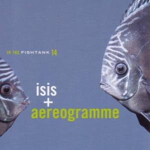Album cover featuring two striped fish against a blue background.