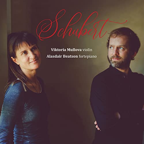 CD cover featuring portraits of Viktoria Mullova and Alasdair Beatson.