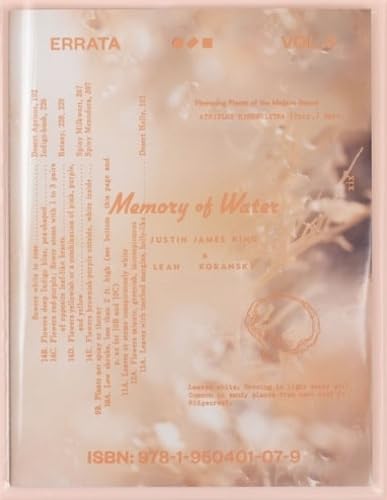 Errata Vol 3 : Memory of Water