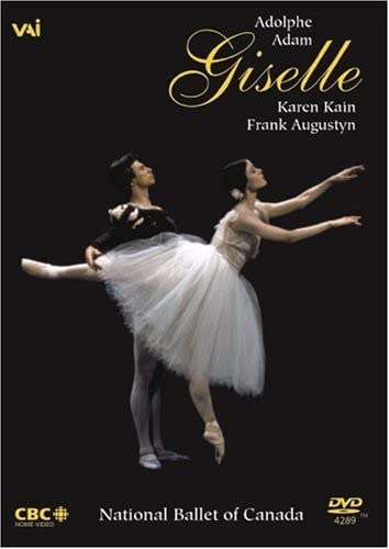 Adam: Giselle" DVD cover featuring ballet dancers in performance.