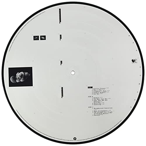 Ben Howard vinyl record label with tracklist and central image.