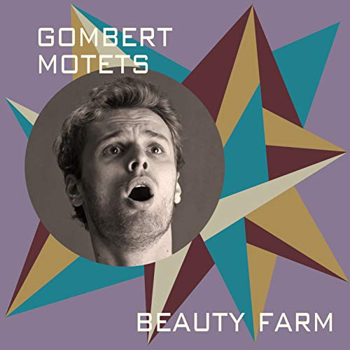 CD cover: singer’s face over abstract starburst on purple background.