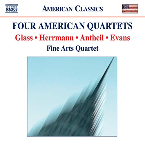 CD cover for “Four American Quartets” by Fine Arts Quartet.