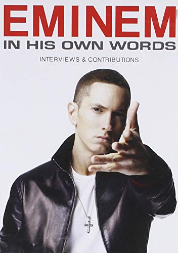 DVD cover featuring rapper Eminem in a black jacket, looking forward.