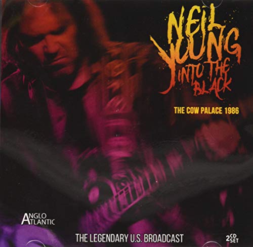 CD cover for “The Cow Palace 1986” featuring Neil Young performing.