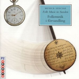 CD cover with pocket watch, text, and circular patterned design.