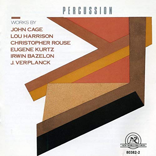 CD cover with abstract geometric design in shades of brown and orange.