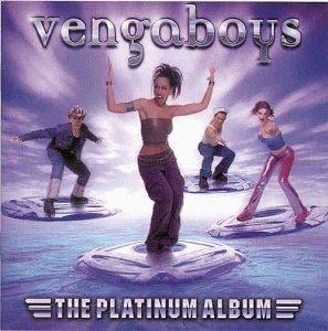 Vengaboys album cover featuring four members in colorful, futuristic poses.