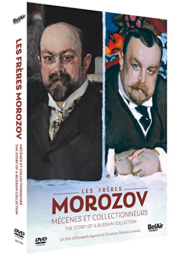 DVD cover featuring portraits of two bearded men, the Morozov brothers.
