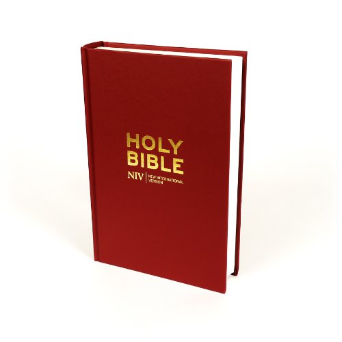 NIV Popular Burgundy Hardback Bible 20 copy pack