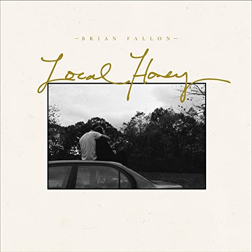 CD cover for Brian Fallon’s “Local Honey” with a landscape photo.