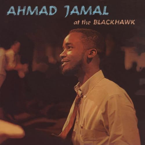 Ahmad Jamal album cover featuring a portrait of the pianist in profile.
