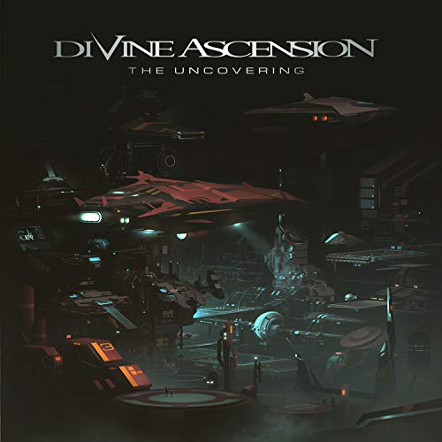 CD cover: dark sci-fi cityscape with spaceships and glowing lights.