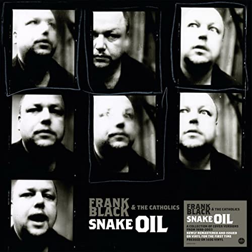 Black and white album cover featuring nine portraits of Frank Black.
