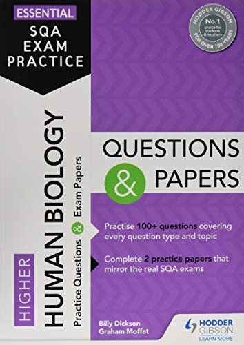 Essential SQA Exam Practice: Higher Human Biology Questions and Papers
