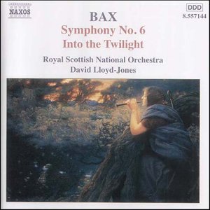 CD cover for Bax’s Symphony No. 6, featuring a painting of a shepherd.