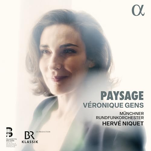 CD cover featuring portrait of Veronique Gens and album title "Paysage".