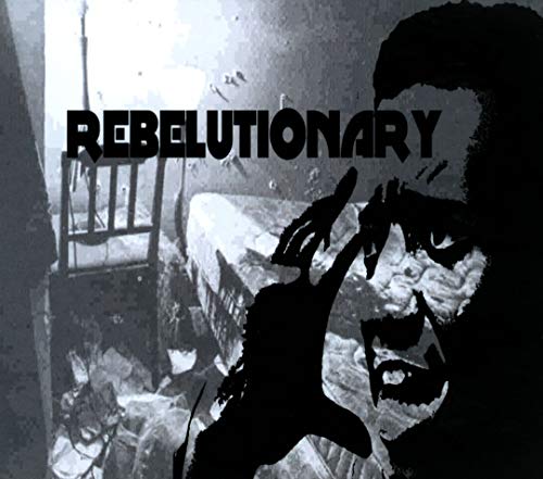 Black and white CD cover featuring a shadowed face and text.