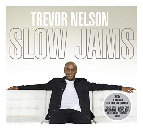 CD cover for Trevor Nelson Slow Jams featuring Trevor Nelson’s portrait.